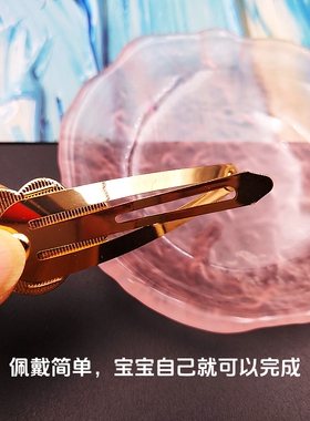 儿童宋锦BB夹新中式碎发夹