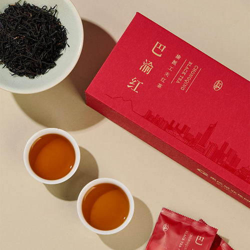 巴渝红工夫红茶礼盒120g特产蜜香四川浓香红茶重庆茶业送老师 - 图1
