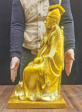 纯铜姜太公摆件家居摆设