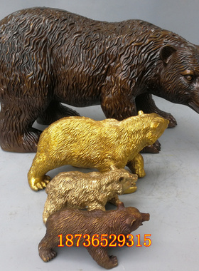 纯铜权势风摆件工艺品