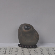 Mandarin Colourful Pottery Stone Dot eyes *T814 * (special price) Greater Bay Stone Guangxi Qiishi Handmade Stone Small Pine