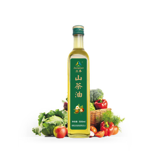 三本纯正山茶油500ml野山茶籽油食用油可外用 - 图2