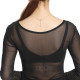 ຕາຫນ່າງເທິງເປັນຮູ sexy lace ເສື້ອ bottoming ຂອງແມ່ຍິງ