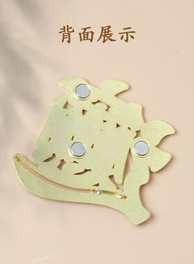西安biang字金属冰箱贴文创旅游纪念品伴手礼磁性贴特色陕西字体
