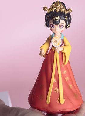 大唐不夜城不倒翁小姐姐陕西安特色文创礼品物工艺旅游纪念品网红