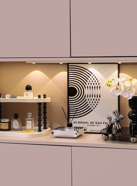 入户玄关摆件钥匙收纳置物架进门口客厅鞋柜高级感装饰品家居好物