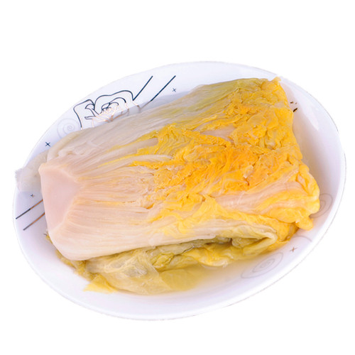 5斤吃仙牌 东北酸菜芯大缸腌制整颗酸菜正宗东北酸菜丝酸白菜包邮 - 图3