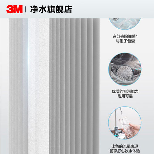【官方直营】3M净水器滤芯配件替换滤芯适用SW20/SW26/SW29 - 图2