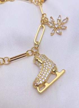 手套满钻质感重工手链女