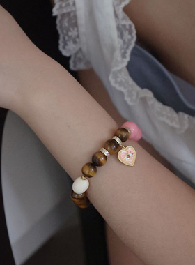 天然石串珠弹力手链2026新款