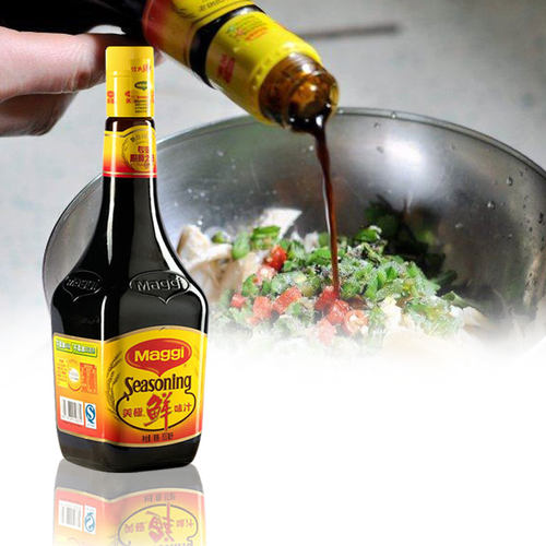 Maggi美极鲜味汁800ml*6瓶整箱寿司凉拌蘸酱大美极鲜酱油调味老抽 - 图2