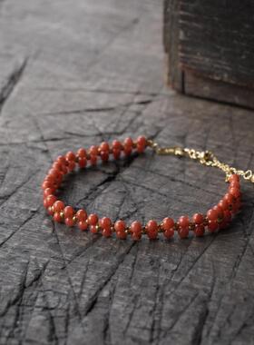 大仙的串儿南红手链红绳