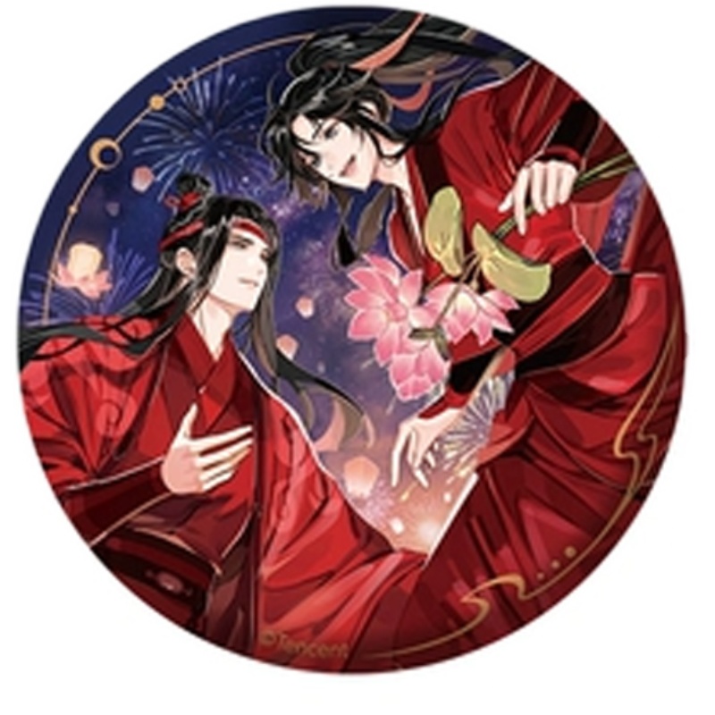 【官谷】魔道祖师周边魏无羡蓝忘机吧唧正版徽章动漫二次元周边-图3