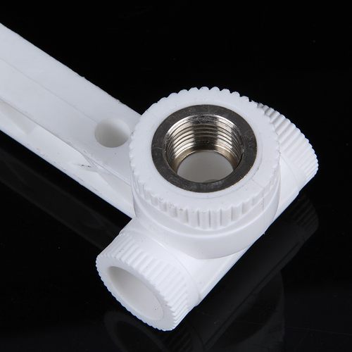 PPR管件双联体1/2直接弯头三通20 25内丝内牙热熔4分家用水管配件 - 图2