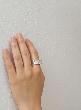 LFLM轻奢小众设计简约百搭款甜酷风戒指高级感冷淡风个性潮流指环