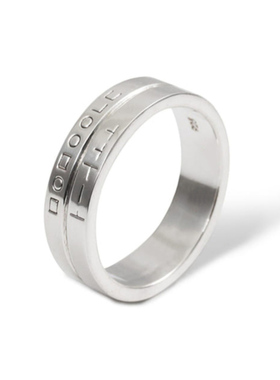 LFLM 精致女简约字母冷淡风气质优雅指环ins2025新款甜酷小众戒指