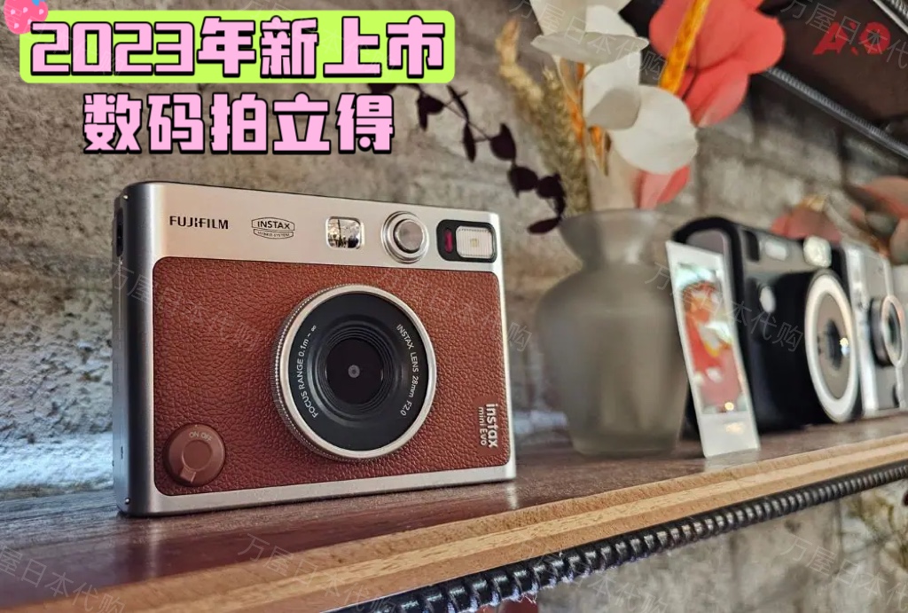 日本代购富士instax mini Evo拍立得相机一次成像type-c正品现货 - 图1