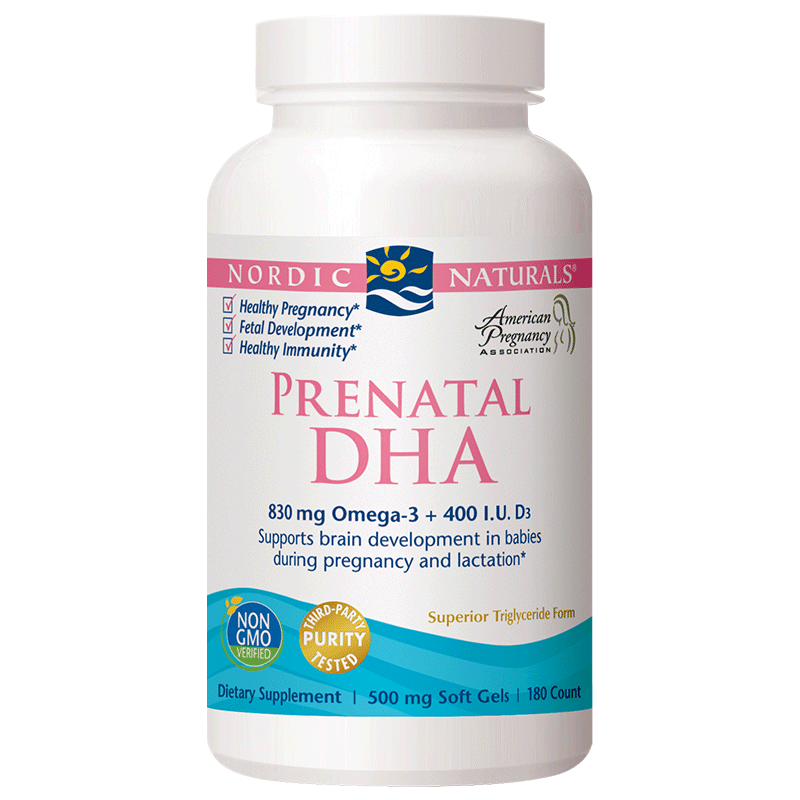 美国挪威小鱼进口dha孕妇专用备孕 NordicNaturals海外孕产妇DHA