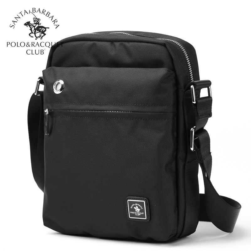 圣大保罗竖款单肩帆布户外斜挎包 圣大保罗晨雅迪男士包袋