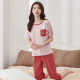 Top Guagua pure cotton home clothing suit couples can wear it outside