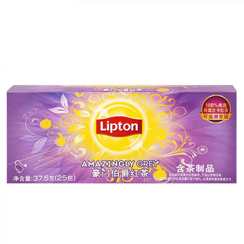 立顿豪门伯爵精选进口红茶37.5 g25 咖天下食品其它红茶