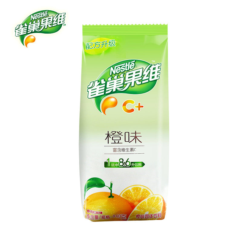 雀巢果汁粉果维c+多种水果口味冲饮 咖天下食品冲饮果汁