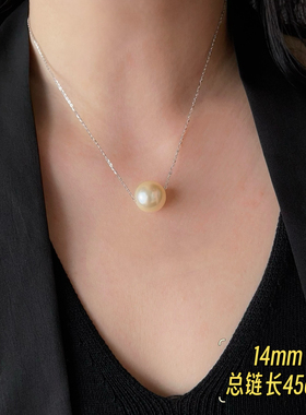 古丽古丽新款时尚珍珠百搭项链法式简约小众设计锁骨链颈链07925