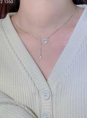 古丽古丽S925纯银气质百搭款项链