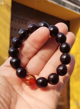 红玛瑙无患子男女手串手链