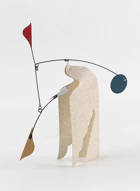 北欧抽象飞鸟平衡储物摆件