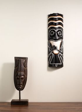 中古风面具树脂雕摆件设计师美学