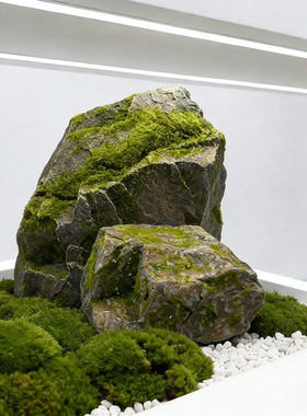 仿真玻璃钢岩石庭院造景装饰摆件