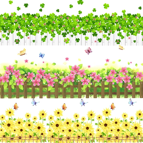 Стенная настенная наклейка на стенах в спальне