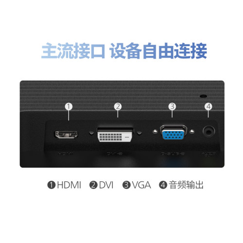 飞利浦24英寸IPS显示屏100HZ显示器窄边框蓝光不闪屏24E1N1100D - 图3
