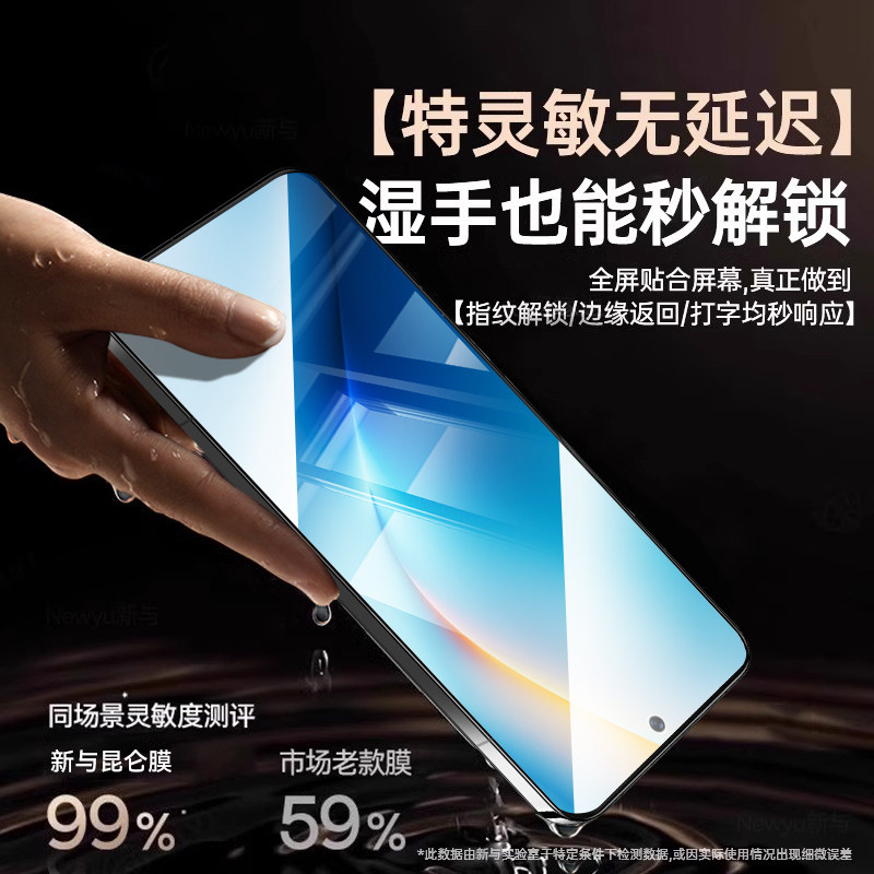 【2026升级防爆昆仑】newyu适用荣耀WIN钢化膜WIN RT手机膜新款全屏覆盖荣耀win水凝膜winrt高清防摔屏保膜,淘宝优惠券,粉丝福利购,淘宝优惠卷