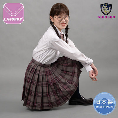 现货 Kuri Ori日本jk制服裙女百褶裙格子裙三年a班永野芽郁同款 虎窝淘