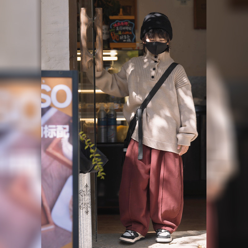 男童加绒裤子冬季2024新款儿童时髦帅气秋冬加厚中大童一体绒长裤,淘宝优惠券,粉丝福利购,淘宝优惠卷