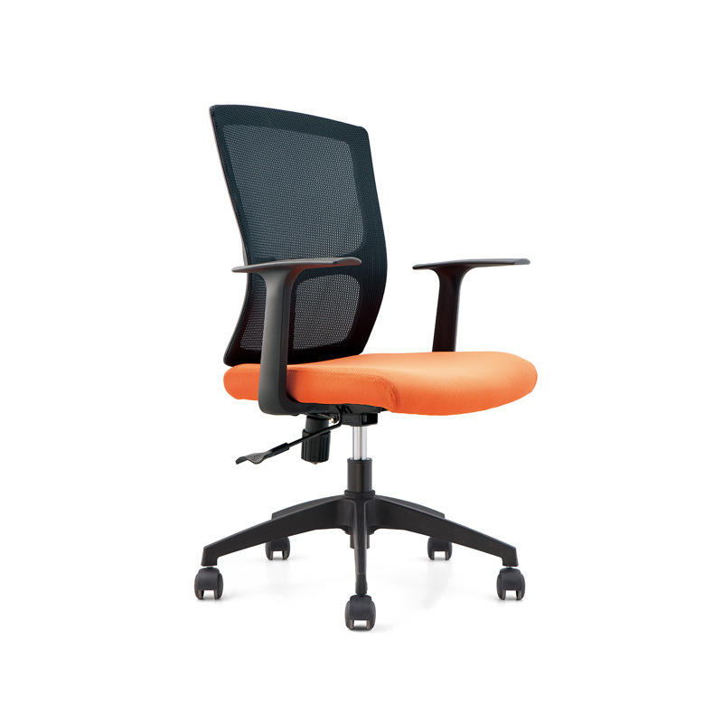 电脑椅家用升降转椅职员办公椅舒适久坐人体工学网布员工椅会议椅-图3