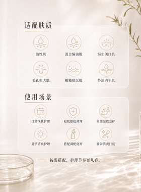 克丽缇娜萃丽清颜化妆水水油平衡