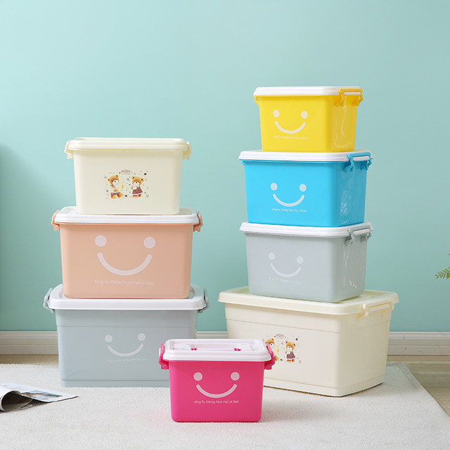 Large, medium and small clearance toys with portable storage box