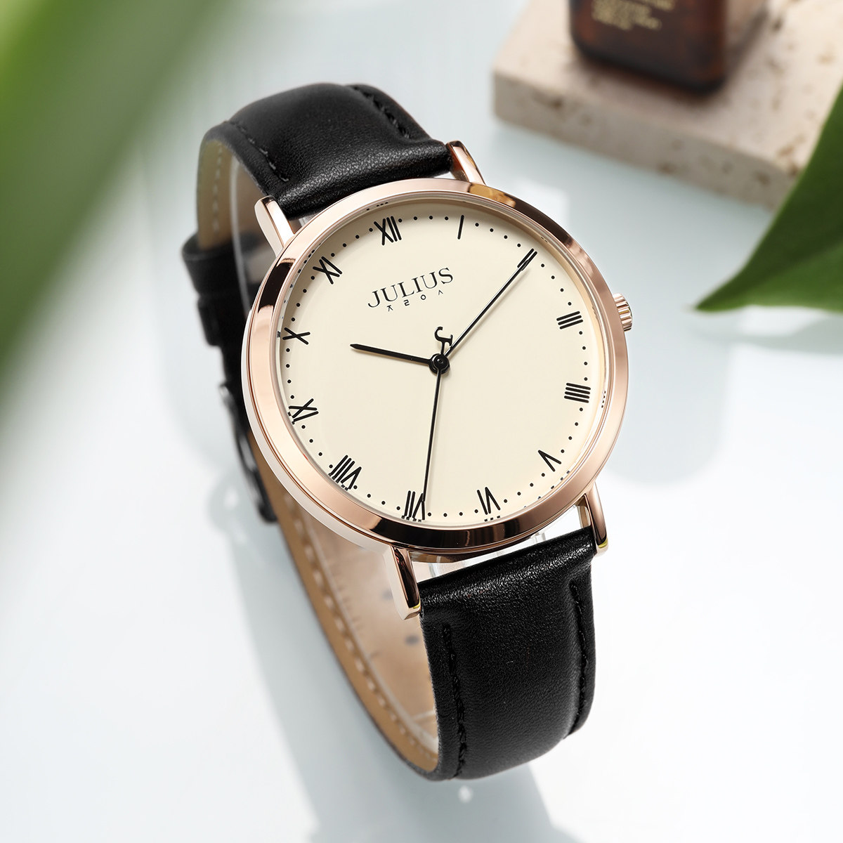 聚利时ins风简约气质小众感石英表 julius聚利时盈硕日韩腕表