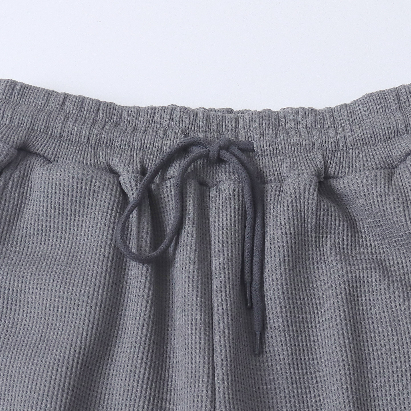 华夫格加绒裤冬季新款外贸女装休闲宽松多口袋松紧高腰长裤19274,淘宝优惠券,粉丝福利购,淘宝优惠卷