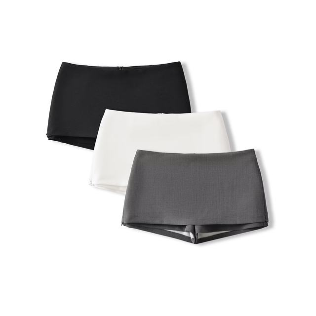 Suit skirt anti-exposure hip skirt mini skirt