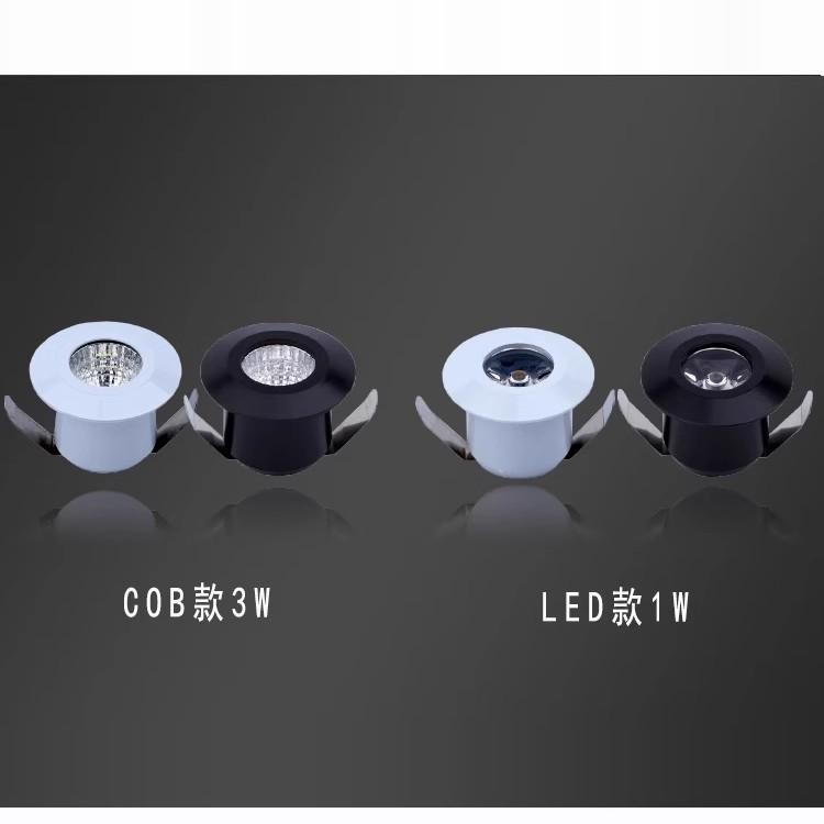 迷你LED小射灯1w3W开孔3公分30mm3.5cm满天星无主灯cob酒柜牛眼灯 - 图2