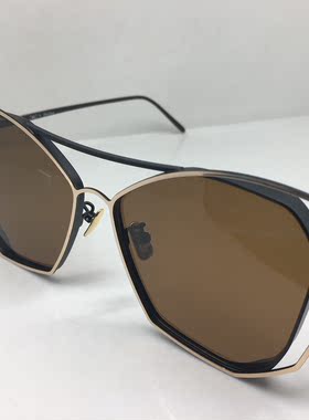 MK by Mike Nuosl 金色黑色合金不规则多变成太阳镜墨镜