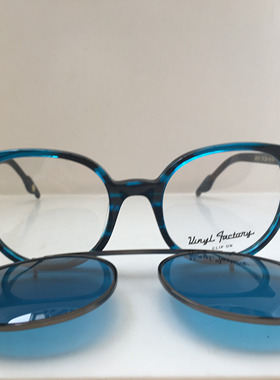 vinyl factory Hayden蓝色板材框近视眼镜架夹片墨镜太阳镜