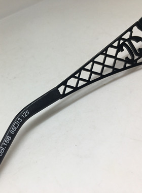 just cavalli黑色合金女太阳眼镜墨镜镂空镜腿