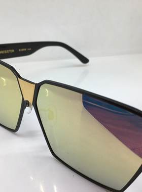 IRRESISTOR UBRIK 韩式风情黑色大框太阳镜墨镜