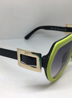 rogor viver RV20绿色黑色厚实板材大框太阳镜墨镜个性