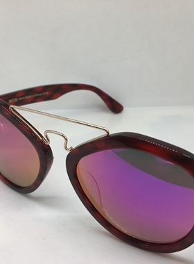 E8480S EJE Optico Sistema 手工 红色板材框太阳镜墨镜